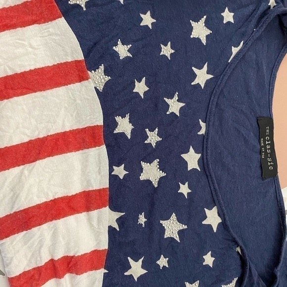 The Classic Patriotic American Flag Tee Short Sleeve Small - Picture 4 of 6